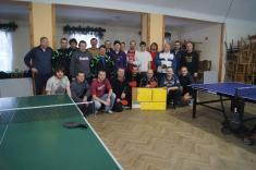 Tříkrálový turnaj ve stolním tenise ve čtyřhrách o pohár starosty Hradištka - 2. ročník
