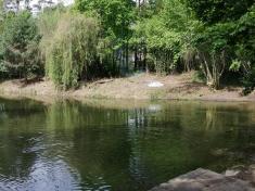 Čištění rybníka v Kersku